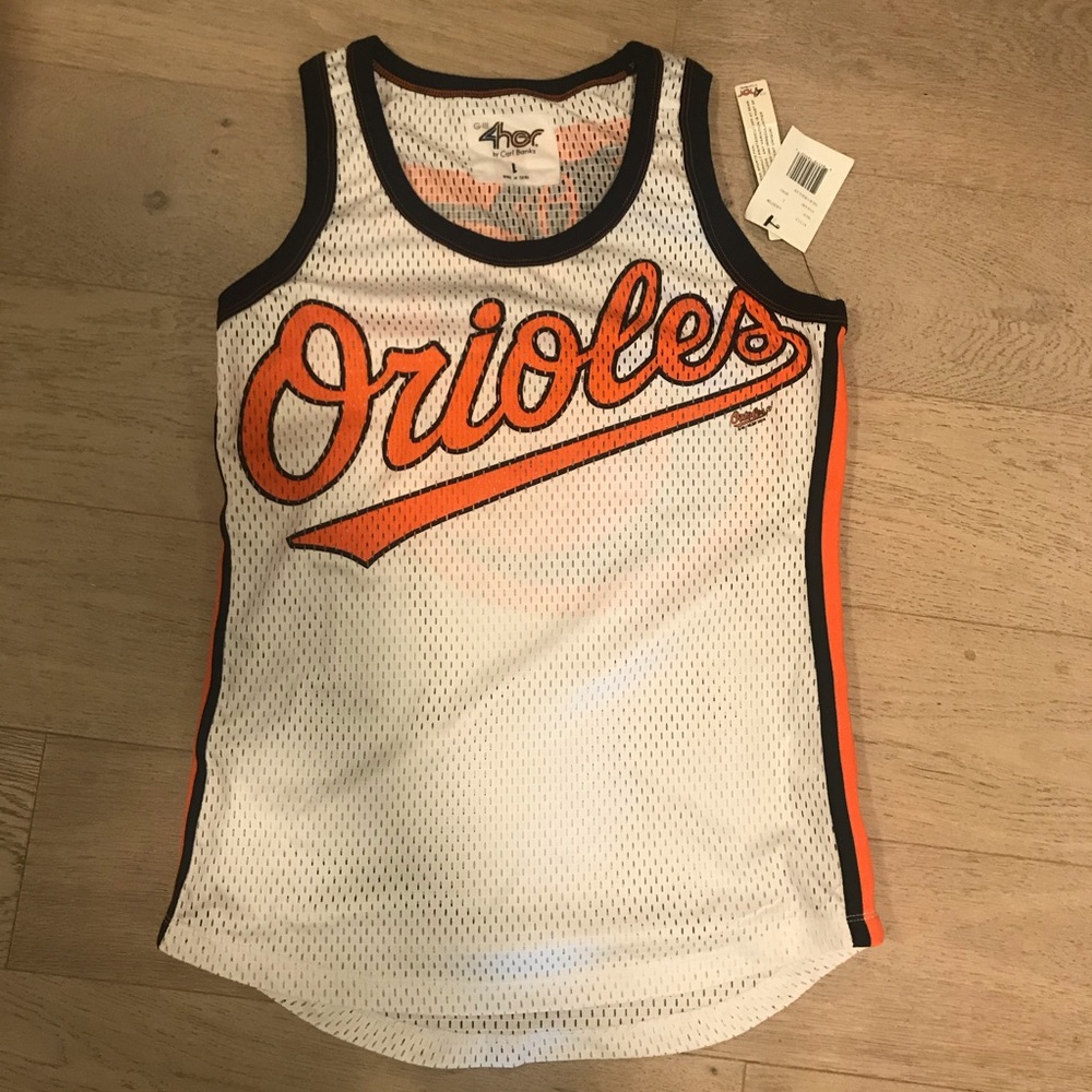 NWT - Baltimore Orioles women’s mesh tank